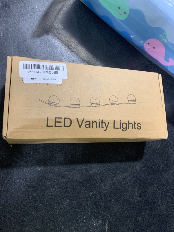 Photo 1 of LED Vanity Lights for Mirror, Vanity Lights Stick on with 10 Dimmable Bulbs, 3000K 4000K 6500K & 10 Level Brightness Adjustable, USB Cable, Hollywood Mirror Lights for Makeup Dressing Room Bathroom
