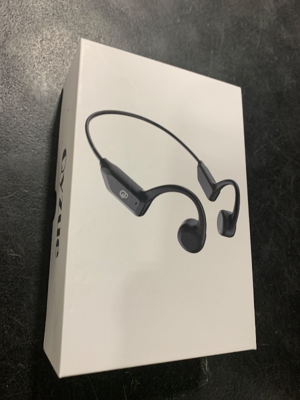 Photo 1 of Qyzue Bone Conduction Headphones, Open Ear Headphones Wireless Bluetooth with Mic, Superior Sound Running Headphones 10H Playtime, Comfortable Fit Waterproof for Music, Workouts, Travel