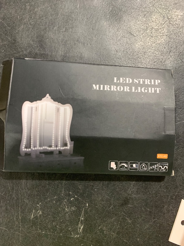 Photo 1 of ViLSOM Led Vanity Mirror Lights Kit, 13ft/4M 240 LEDs Make-up Vanity Mirror Light for Vanity Makeup Table Set with Dimmer and Power Supply, Mirror not Included