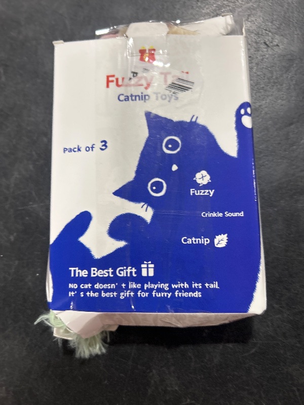 Photo 1 of Potaroma Cat Toys Pillows, 3 Pack, Soft and Durable Crinkle Sound with Catnip Inside, Interactive Indoor Kitten Kicker, Promotes Kitty Exercise