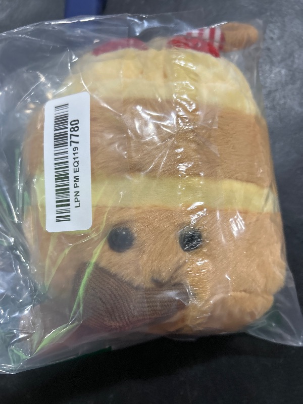 Photo 1 of EASELR WeightedPlush 12" Birthday Cake Plush Cute Smile Cake Pillow Stuffed Animals Funny Soft Food Plushies Toy for Gifts for Kids Birthday
