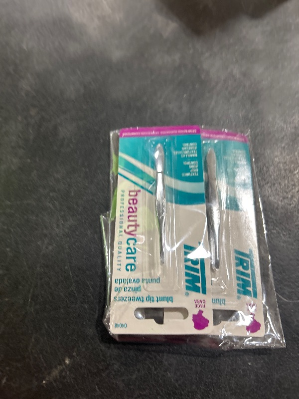 Photo 1 of Trim  Tip Tweezers with Textured Grip