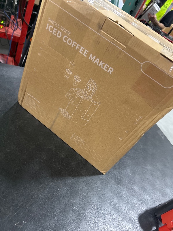 Photo 1 of SHARDOR Coffee Maker Hot & Iced With Bold Setting,Single Serve Coffee Maker For K Cup And Grounds?52 Oz Removable Water Tank,6-14 Oz Brew Sizes,One Cup Kcup Coffee Machine With Reusable Filter, White