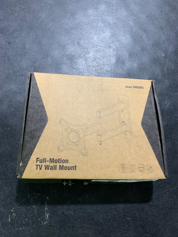Photo 1 of IWORKBOARD Full Motion TV Monitor Wall Mount Bracket for Most 13-32 Inch LED LCD Flat Curved Screen, 360° Rotation Swivel Tilt Extension?Adjustable Articulating Arms, Max VESA 100x100mm up to 33lbs
