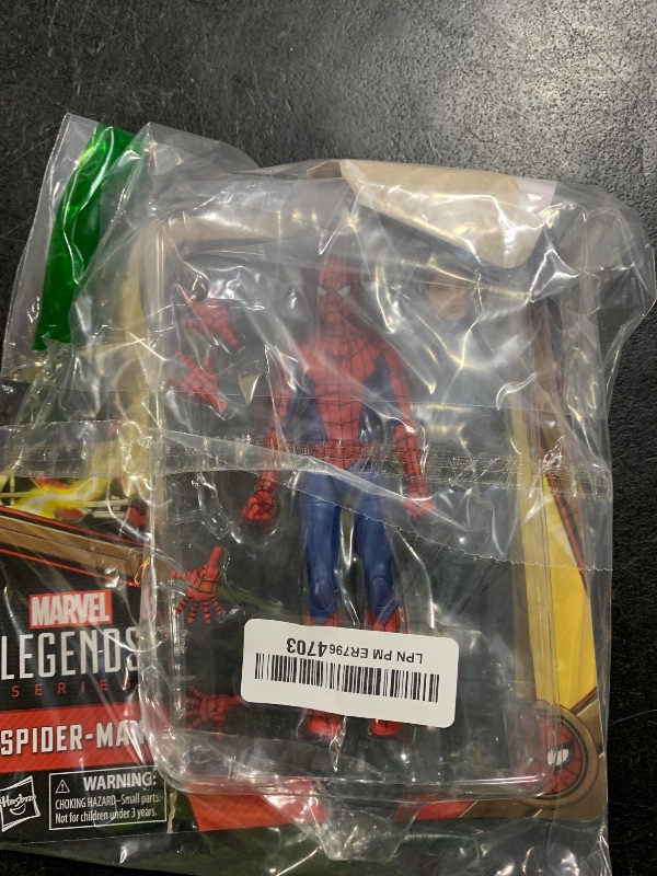 Photo 1 of Marvel Legends Series Spider-Man, Spider-Man: No Way Home Collectible 6-Inch Action Figures, Ages 4 and Up