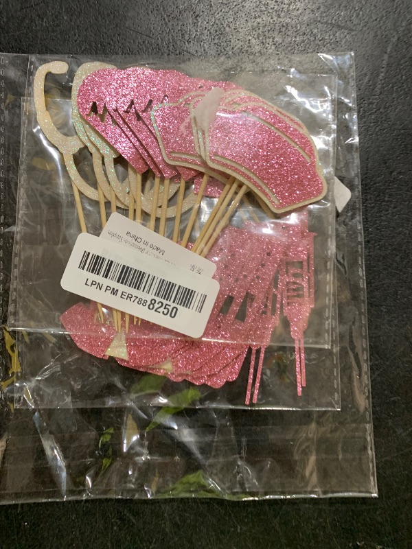 Photo 1 of 24 Pack Pink Nursing Cupcake Toppers Nurse Graduation Cupcake Picks Medical Rn Themed Cake Picks Nursing Themed Birthday Party Decorations Supplies