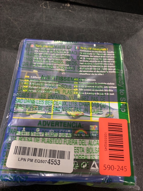 Photo 1 of Funbox Media Taxi Driver: The Simulation - For PlayStation 4