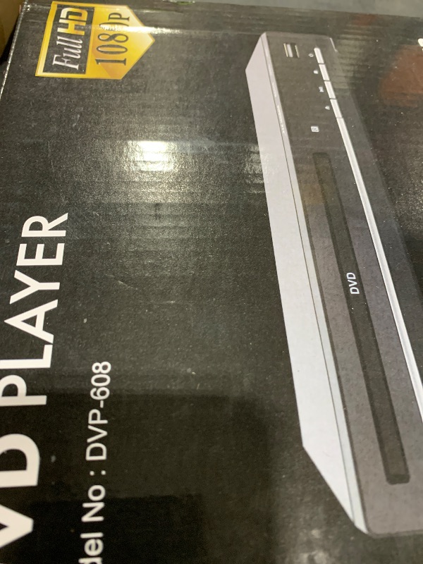 Photo 1 of DVD Players for TV with HDMI,Plays All Regions and Formats,CD Player for Home,Support 1080P Video/CD/DVD/VCD/JPEG/USB, Remote, HDMI and RCA Cables Included