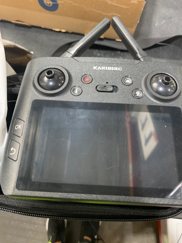 Photo 1 of GPS Drone with Camera 4.5" LCD Screen Remote Control, FPV Drones with Professional with Auto Return Follow Me for Adult Beginner, GPS Brushless Drone Long Range Circle Fly,Carrying Case,32G SD Card