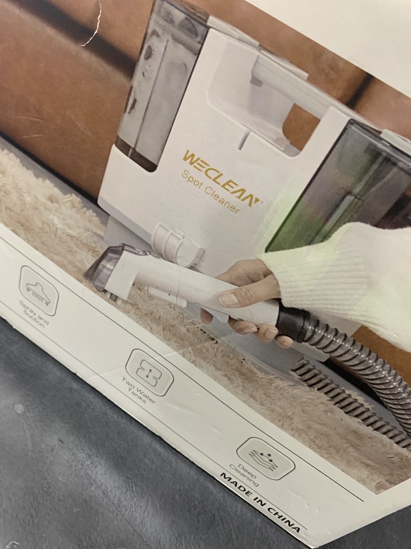 Photo 1 of WECLEAN C1 Portable Extractor for Couch and Carpet Cleaner Upholstery Cleaner for Deep Cleaning