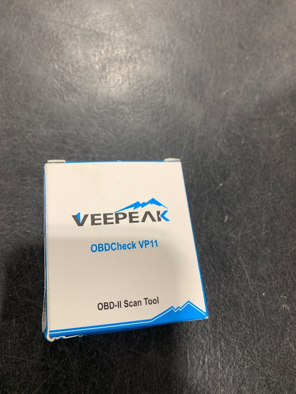 Photo 1 of Veepeak Mini Bluetooth OBD II Scanner for Android (Incompatible with iOS), Car Wireless Check Engine Light Code Reader OBD Diagnostic Scan Tool
