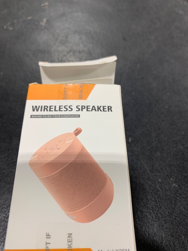 Photo 1 of Bluetooth Speaker,5.3 Bluetooth Speakers Wireless,TWS Stereo Pairing,Built in Mic,360 HDSound,IP65 Waterproof Speaker,Support TF Card, for Home/Party/Outdoor/Beach, Gift for Men/Women-Black