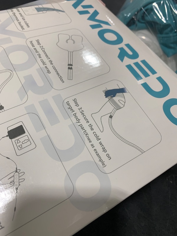 Photo 1 of Cold Therapy Machine with Programmable Timer, Ice Machine for Knee After Surgery ACL,Cryotherapy Pain Relief Compression Pad for Shoulder, Arm, Ankle