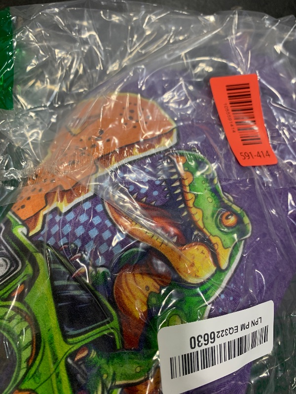Photo 1 of Monster Truck Dinosaur T-Rex 4th Birthday Boy 4 Year Old T-Shirt