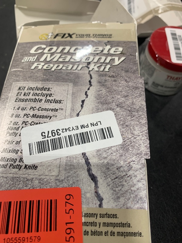 Photo 1 of PC Products Concrete and Masonry Repair Kit, PC-Crete, PC-Concrete, PC-Masonry 80719