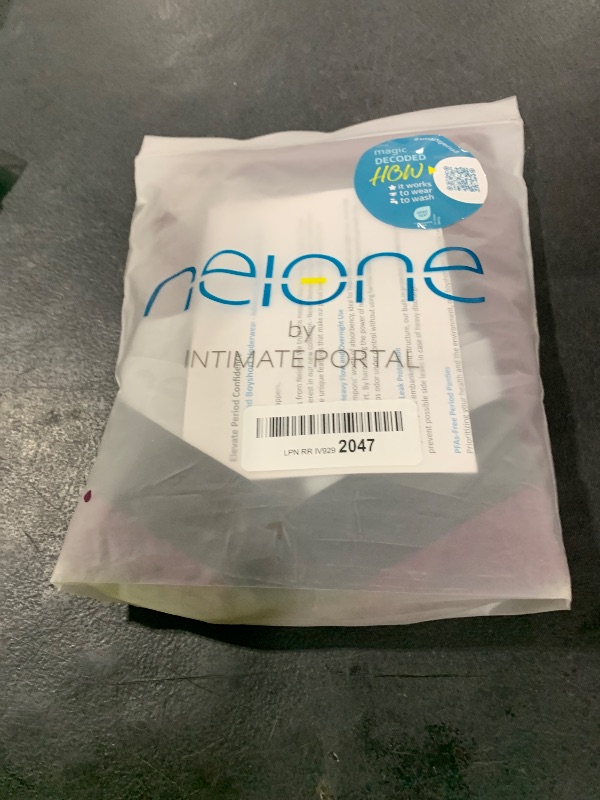 Photo 1 of Neione Women Period Underwear Heavy Flow Cotton High-Waisted Sleep Boyshort Menstrual Panties Holds 4 Tampons Boxer Briefs 3 Pack Liberal M