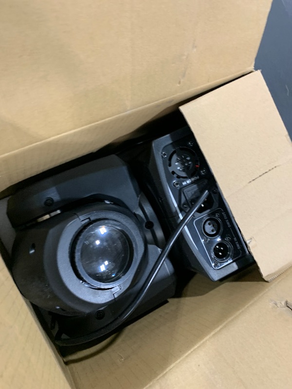 Photo 1 of BSBL LED Moving Head DJ Lights 30W Spotlight with 8 GOBO 15 Color by DMX512 and Sound Activated Control - Mini Stage Lighting for Parties Disco Wedding Church Live Show KTV Club (2 Packs)