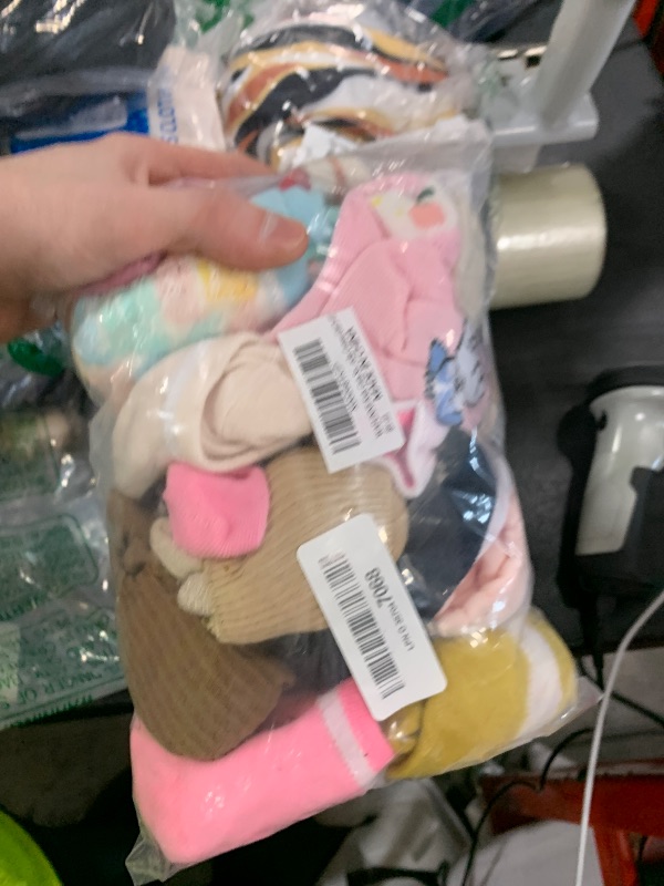 Photo 1 of WAFUNNE Kids Girls Socks Wholesale 20 Pairs Socks Cotton Girl 3-6T