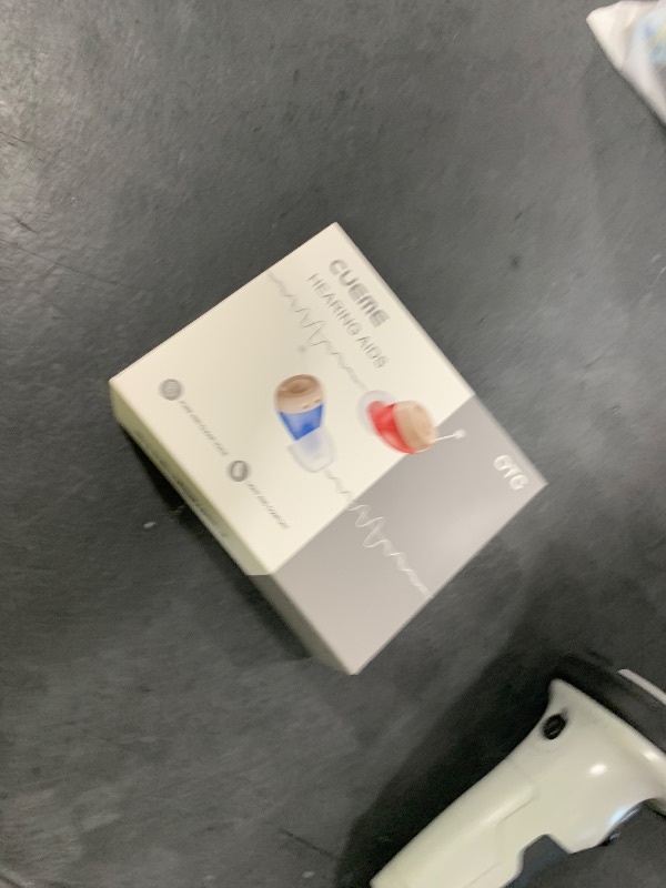 Photo 1 of CUEME Hearing Aids for Seniors - OTC Hearing aids with Smart Noise Cancelling Chip, Clear Sound, Up to 48 Hours of Battery Life, 4 Sizes of Earbuds, Portable Charging Case Included, Automatic On/Off