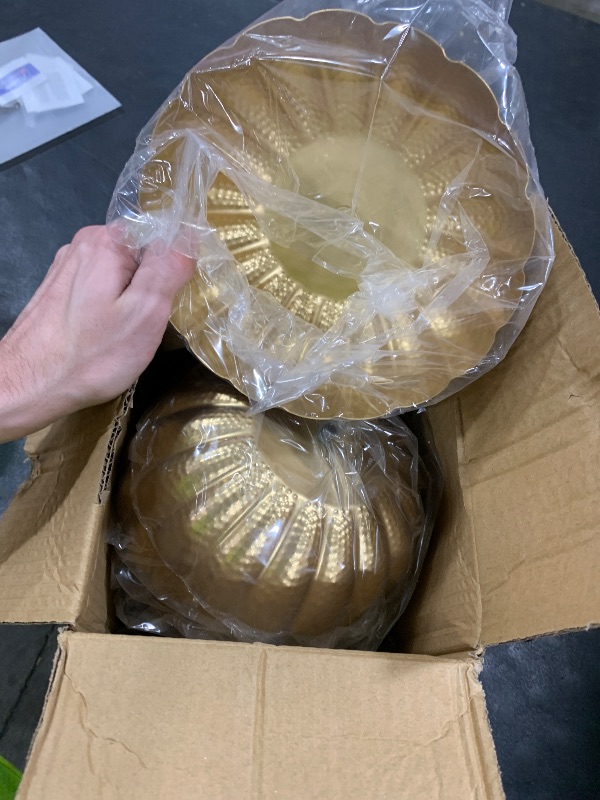 Photo 1 of AZXTOPSEZ Gold Flower Vases for Centerpieces: Vintage Compote Bowl Vase for Wedding Gold Centerpieces for Table 4 Inch Small Pedestal Vase for Party Metal Urn Vases for Anniversary Home Set of 10