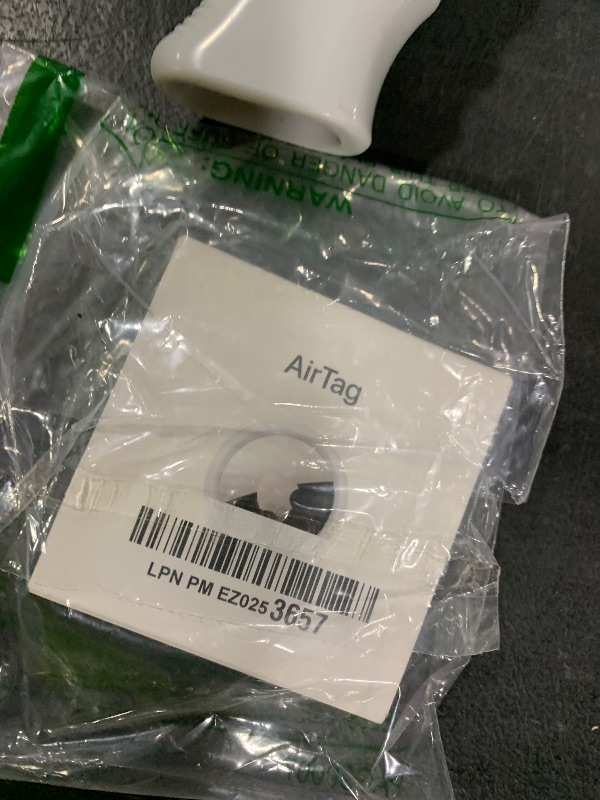 Photo 1 of Apple AirTag. Keep Track of and find Your Keys, Wallet, Luggage, Backpack, and More. Simple one-tap Set up with iPhone or iPad