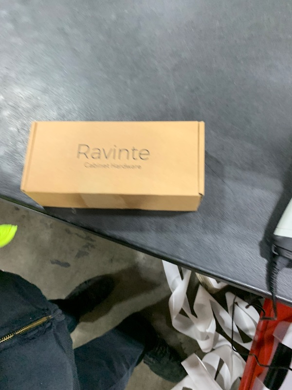 Photo 1 of Ravinte 5 Pack Kitchen Cabinet Handles Champagne Bronze 4 Inch Hole Center Stainless Steel Pulls for Dresser Drawer Cupboard Handles with Screwdriver, 6-3/8 Inch Length