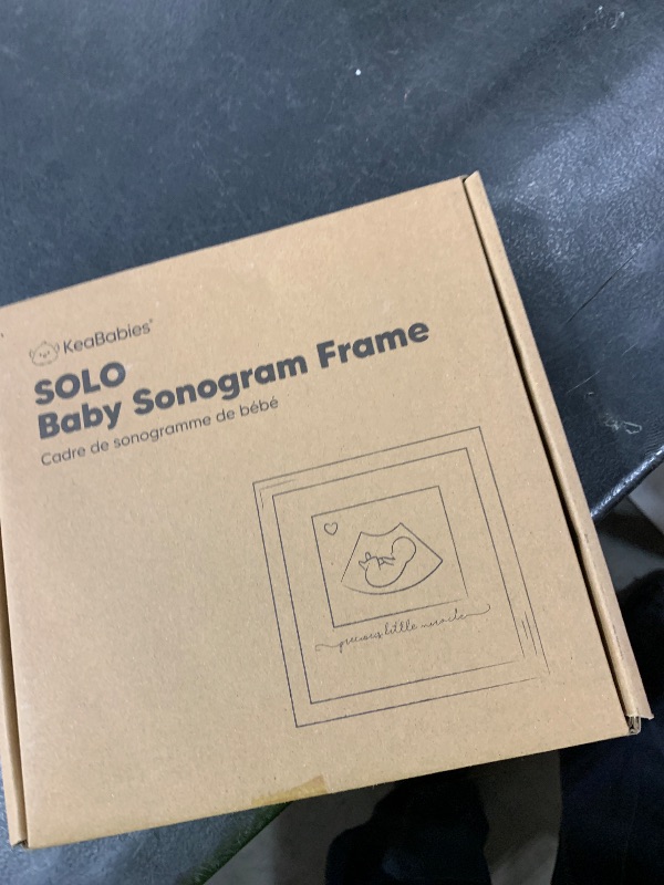 Photo 1 of KeaBabies Baby Sonogram Picture Frame - Modern Ultrasound Picture Frames for Mom to Be, First Pregnancy Gifts for Expecting Mom & First Time Dad, Baby Gender Reveal Gifts(Mist Blue)
