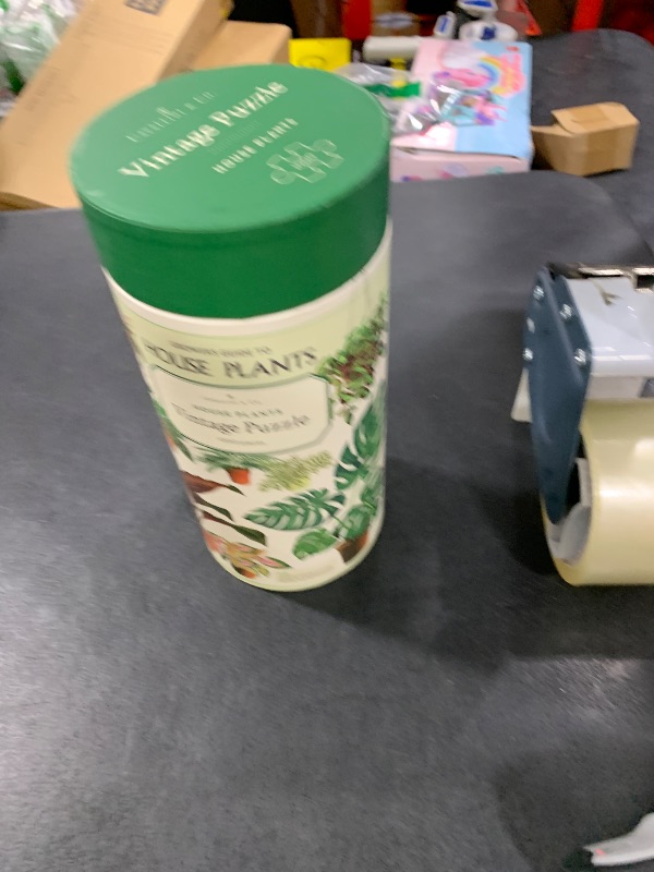 Photo 1 of Cavallini Papers & Co. House Plants 1,000 Piece Puzzle, Multi
