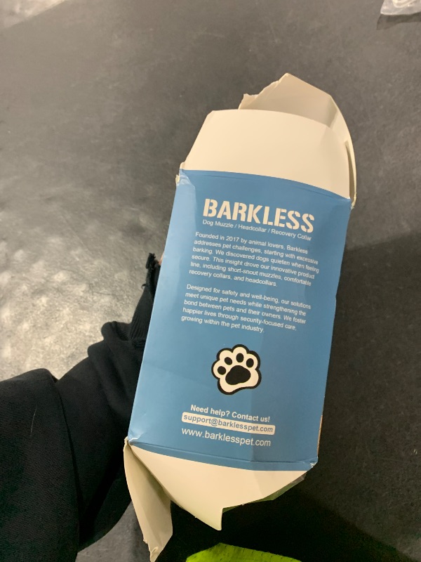 Photo 1 of BARKLESS Dog Cone, Inflatable Dog Cone After Surgery for Large Breeds, Soft Surgery Collar with Enhanced Anti-Licking Guard Shield for Pets, Patented Protective Donut Collar