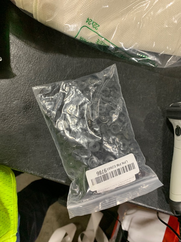 Photo 1 of 200 Pcs Hinged Screw Cover Caps, Plastic Screw Head Covers, Black Screw Caps, Fold Screw Snap Covers Washer Flip Tops for Covering Screw Heads, Screw Protection (S)