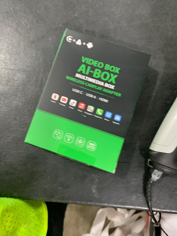 Photo 1 of MNGAEK 4-in-1 Wireless CarPlay & Android Auto Adapter,Magic Vedio Box Stream Netflix, YouTube, Disney+?HDMI Output, USB Drive & TF Card Support Upgrade OEM Wired CarPlay (4+32GB)