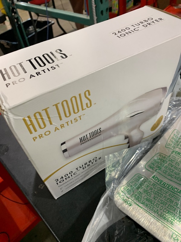 Photo 1 of Hot Tools Pro Artist 2400 Turbo Ceramic + Ionic Hair Dryer | Fast Dry, Lightweight