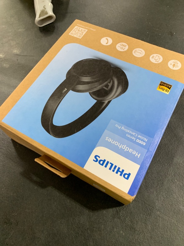 Photo 1 of PHILIPS H6509 Wireless Headphones,Over-Ear Bluetooth Headphones with Noise Canceling Pro,Dynamic Bass,70H Battery Life,Fast Charging,Soft Ear Cups,Bluetooth 5.3, Multipoint Connectivity,App Control