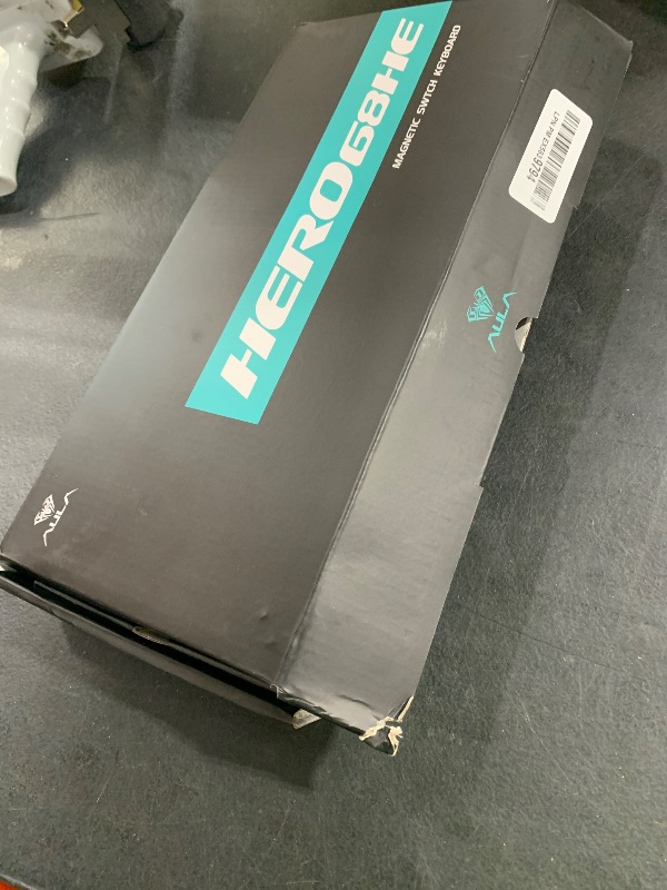 Photo 1 of AULA Hero 68 HE 60% Gaming Keyboard Wired, Hall Effect Magnetic Switch Keyboard with 8K Hz Polling Rate, Side Printed PBT Keycaps, RGB Backlit Light Box, Customizable Web Software for PC/Mac Gamers