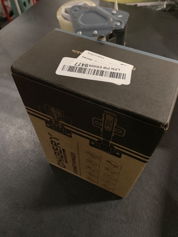 Photo 1 of Chibery 10 Pack Full Overlay Soft Close Concealed Hinges, Small Door Gap, Clip-on Plate, Face Frame Door, Self Closing Hidden Satin Nickel 3D Hinge, 105° Open Angle Concealed Stainless Steel Hinges