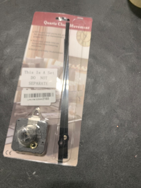 Photo 1 of Hicarer High Torque Clock Movement Mechanism with Long Straight Hands 250mm/9.8 Inches