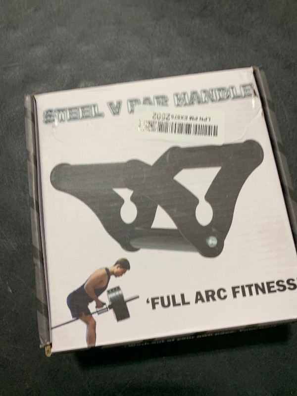 Photo 1 of Lewufe V Bar Row Landmine Handle Attachment for Barbell Bars, Solid Double D Handle, T-Bar Row Handle Attachments with Non-Slip Rubber Grip, Fits Olympic Bar Strength Training Bar