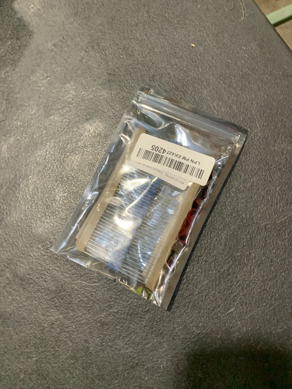 Photo 1 of California JOS 100pcs 750 ohm Resistor 1/2w (0.5Watt) ±1% Tolerance Metal Film Fixed Resistor, Multiple Values of Resistance Optional(750 ohm, 750 R, 750 ?)
