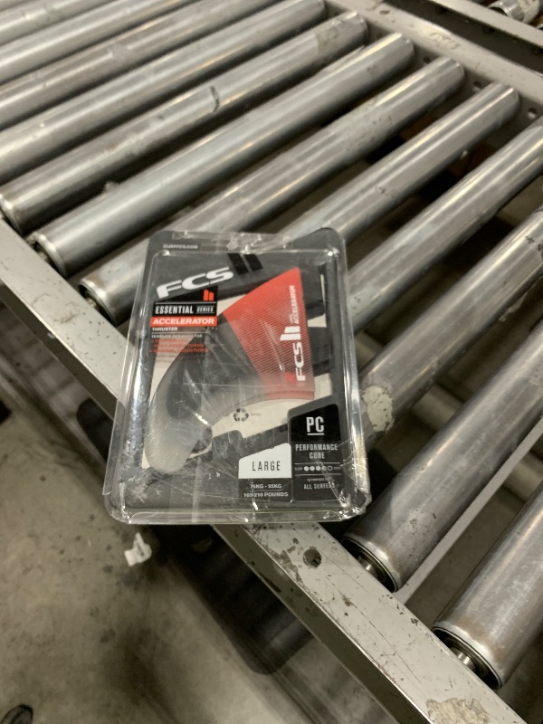 Photo 1 of FCS II ACCELERATOR PC TRI FINS RED/BLACK