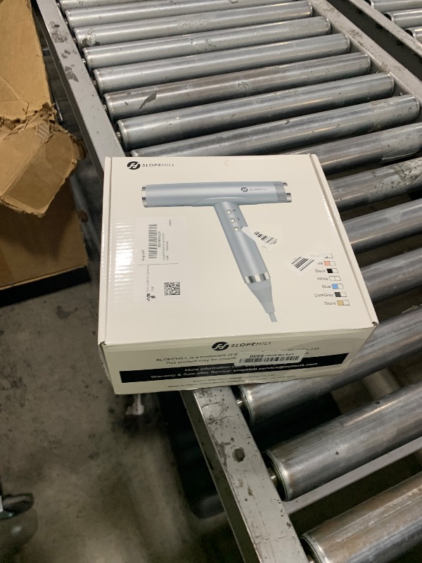 Photo 1 of slopehill Hair Dryer with Unique Brushless Motor | Intelligent Fault Diagnosis | Innovative Microfilter | Oxy Active Technology | Led Display (Grey)