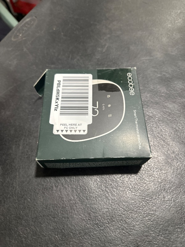 Photo 1 of ecobee Smart Thermostat Essential - Energy Star Certified programmable Wi-Fi Thermostat - Works with Siri, Alexa, and Google Assistant