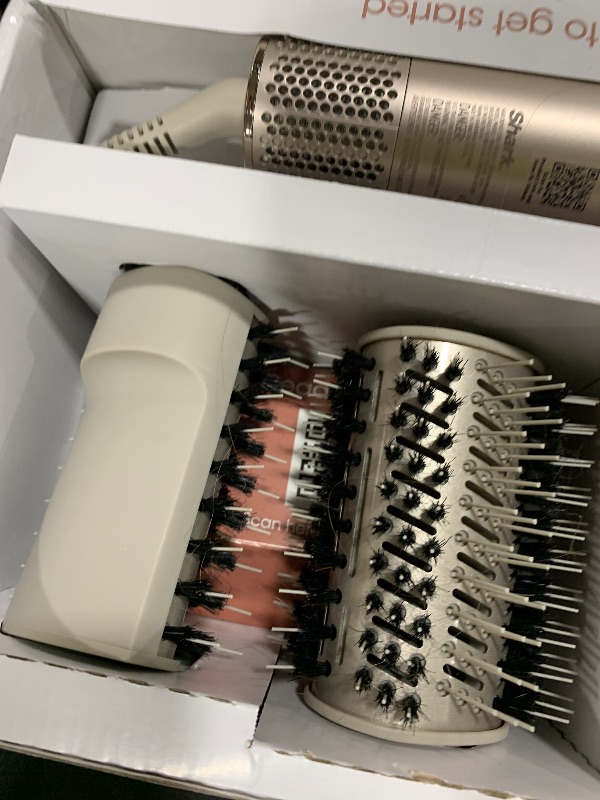 Photo 1 of Shark HD430 FlexStyle Air Styling & Drying System, Powerful Hair Dryer Brush & Multi-Styler with Auto-Wrap Curlers, Paddle Brush, Oval Brush, Concentrator Attachment, Stone