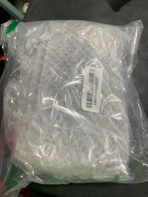 Photo 1 of 100% Cotton Organic Turkish Luxury Towels for Bathroom | OVERSIZED | Soft, Higly Absorbent, Quick Dry and Odor Resistant | Machine Washable (Bluish Gray, Set of 2 Hand Towels)