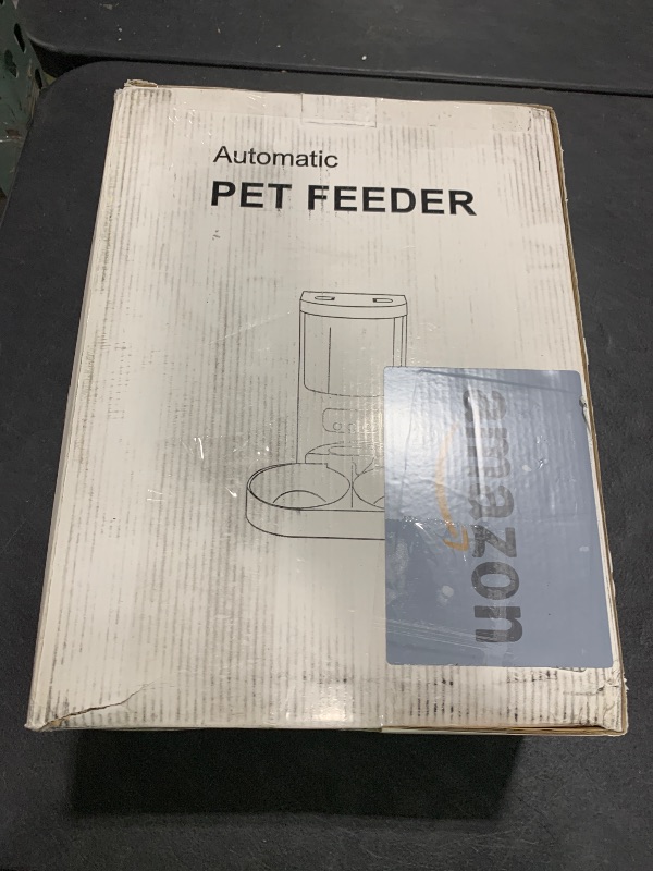 Photo 1 of Automatic Cat Feeder with Camera for 2 Cats,1080P HD Video Night Vision Pet Feeder Food Dispenser,5G&2.4GHz WiFi Pet Feeder with 2 Way Audio,Smart App Control 4L Pet Dry Food Dispenser for Cat/Dogs