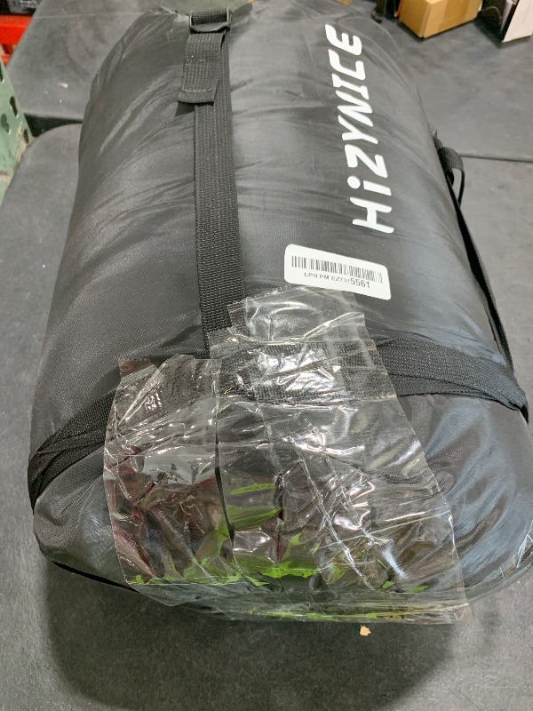 Photo 1 of HiZYNICE 0 Degree Sleeping Bags for Adults Winter Camping Cold Weather XXL Wide Long.Green Right Zip.Compression Sack Included