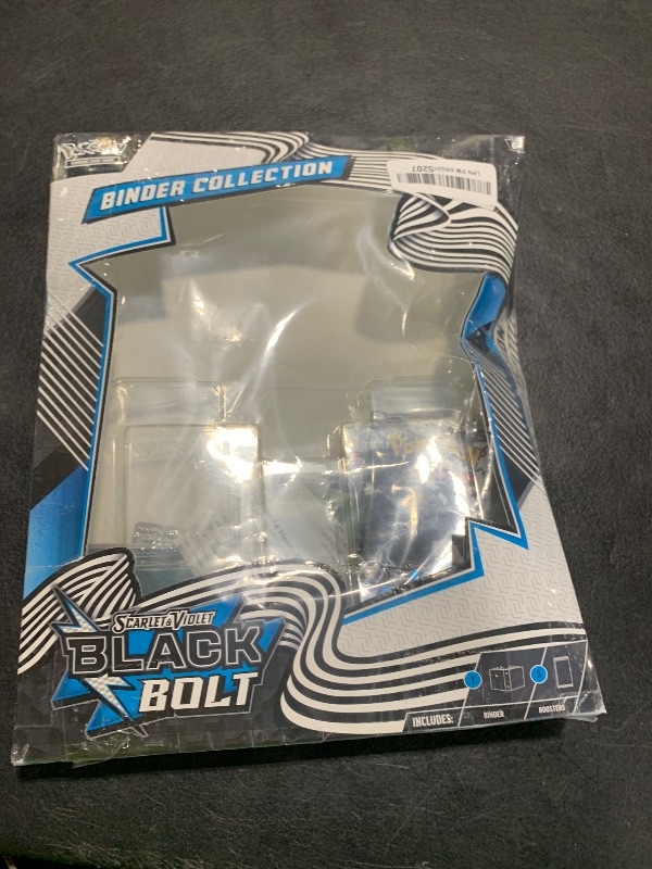 Photo 1 of Pokemon TCG Scarlet & Violet 10.5 Black Bolt Binder Box