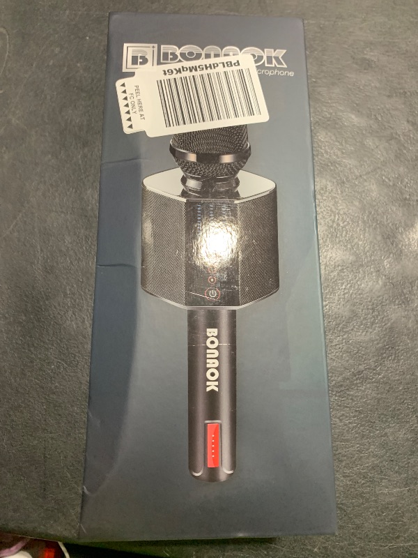 Photo 1 of BONAOK Karaoke Microphone, Portable Wireless Bluetooth Karaoke Mic for Adults&Kids Car Home Outdoor Party, Karaoke Machine for PC/All Smartphone G50 Black 2025