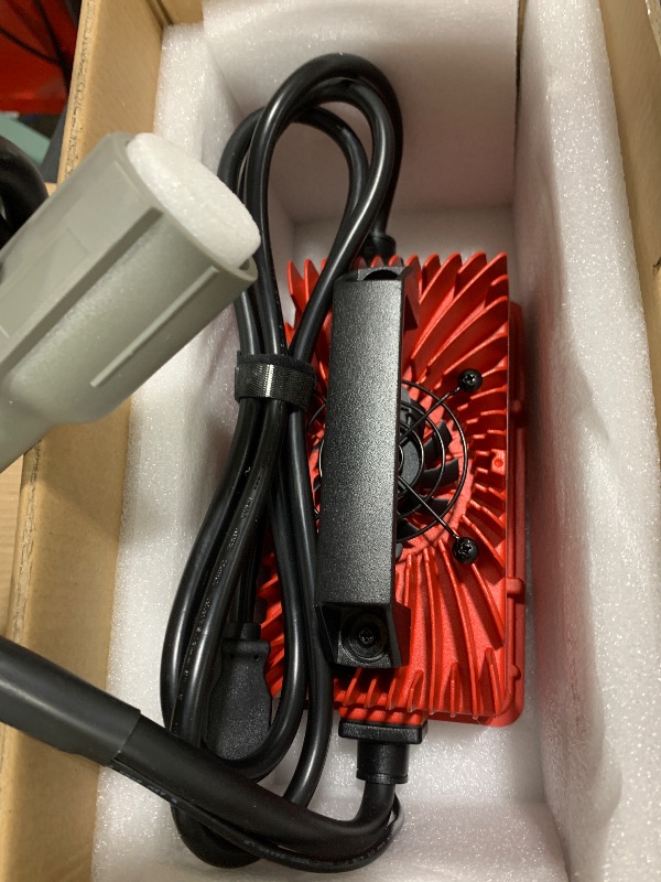 Photo 1 of EPOWREY 15 AMP 48 Volt Golf Cart Battery Charger for Club Car 3-Pin Round Plug,for Lead Acid Battery