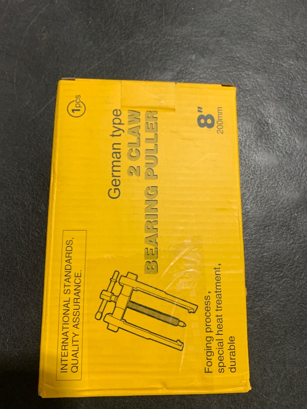 Photo 1 of OriGlam Two Jaws Bearing Puller/Remover, Adjustable Two Jaw Puller Tool, Bearing Puller Tool, Carbon Steel Pump Pulley Remover (8 inch)