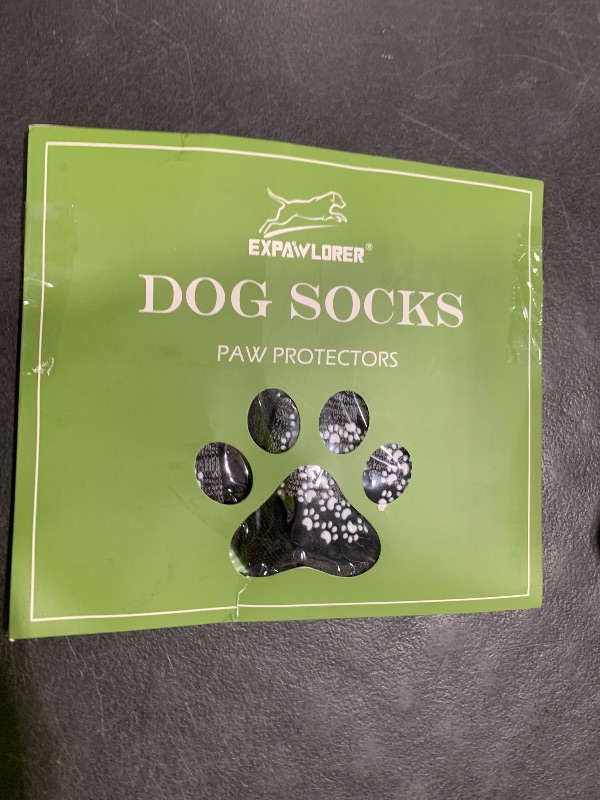 Photo 1 of EXPAWLORER 6PCS Anti-Slip Dog Socks to Prevent Licking Paws,Dog Shoes for Hot Pavement,Best Paw Protector Traction Control on Hardwood Floor,Dog Booties for Puppy Small Medium Large Senior Dogs